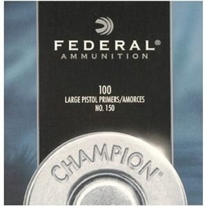 Federal Large Pistol Primers #150 for sale