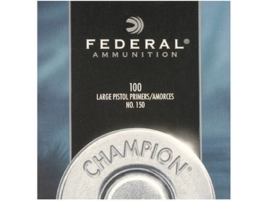 155826 Federal Large Pistol Primers #150 for sale