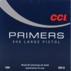 CCI Large Pistol Primers #300 for sale