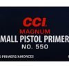 CCI 550 Small Pistol Magnum Primers for sale