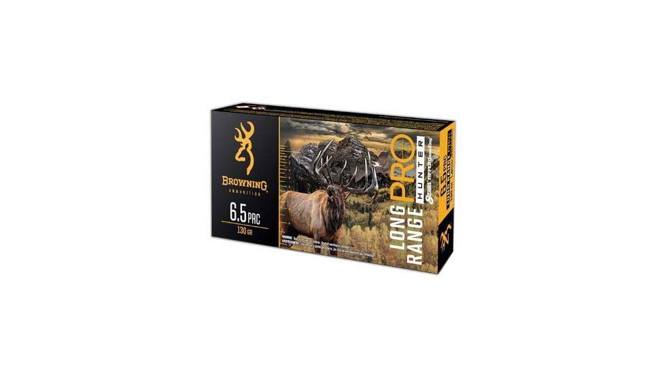 opplanet-browning-long-range-pro-6-5mm-prc-130-grain-sierra-tipped-gameking-nickel-plated-brass-cased-centerfire-rifle-ammo-20-rounds-b192565002-main Browning Long Range Pro 6.5mm PRC for sale