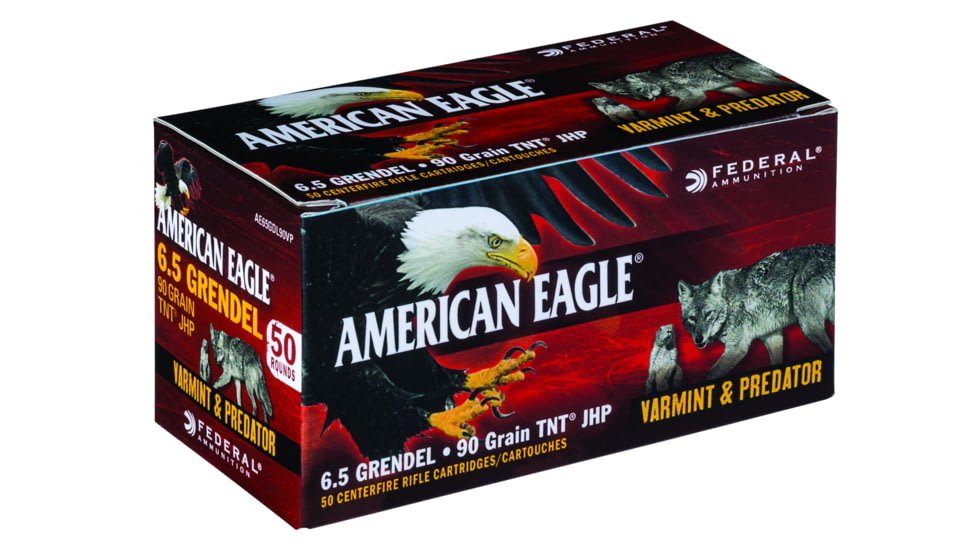 opplanet-federal-premium-american-eagle-rifle-ammo-6-5mm-grendel-tnt-jacketed-hollow-point-90-grain-50-rounds-ae65gdl90vp-main-1 Federal Premium Varmint and Predator 6.5mm Grendel for sale