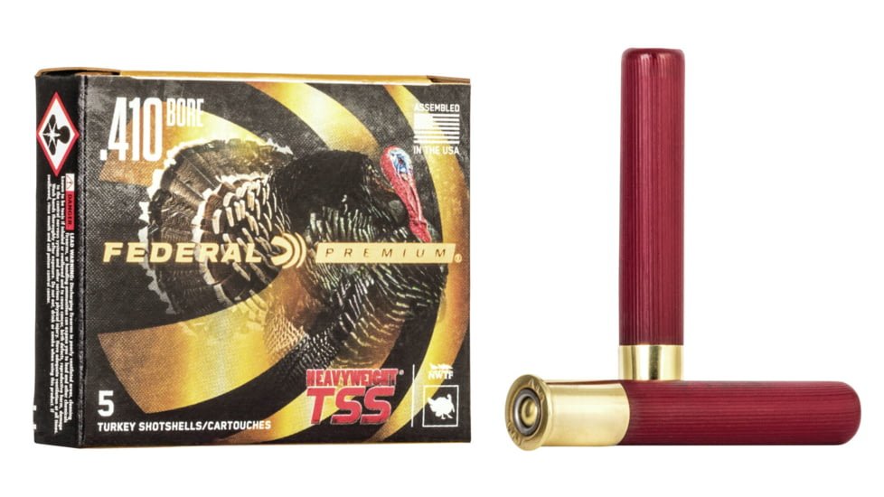 opplanet-federal-premium-heavyweight-tss-410-bore-13-16-oz-heavyweight-tss-centerfire-shotgun-ammo-9-shot-5-rounds-ptss419f-9-ptss419f-9-main Federal Premium Heavyweight TSS .410 Bore for sale