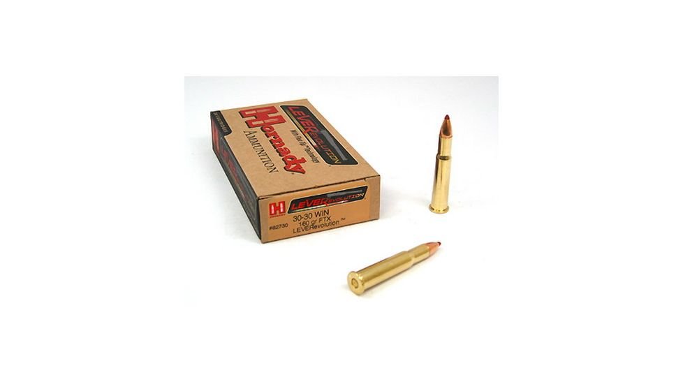 opplanet-hornady-ammo-30-30-win-160gr-ftx-lvrev-20-82730 Hornady LEVERevolution .30-30 Winchester for sale