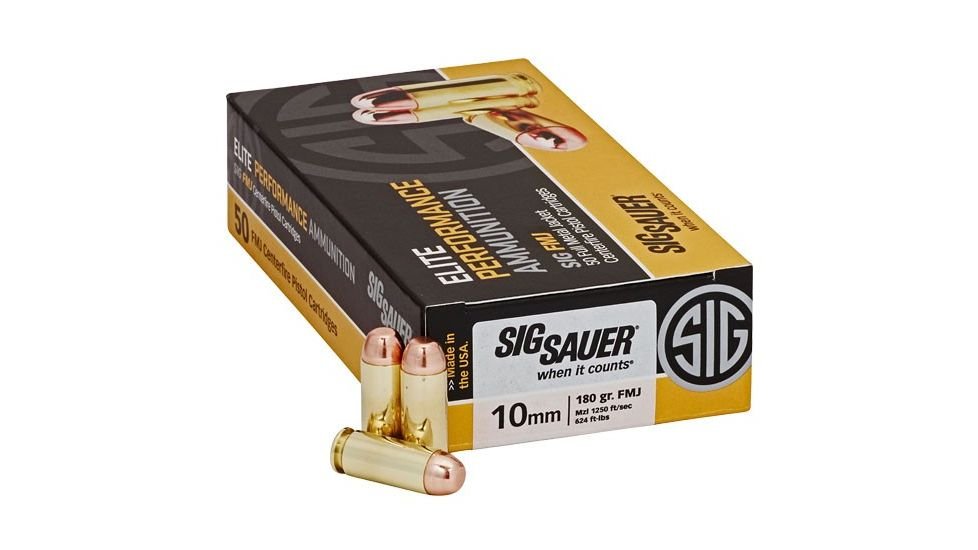 opplanet-sig-sauer-elite-ball-pistol-ammunition-10mm-auto-180-grain-full-metal-jacket-50-rounds-box-brass-e10mb1-50-main Sig Sauer Elite Performance 10mm Auto for sale